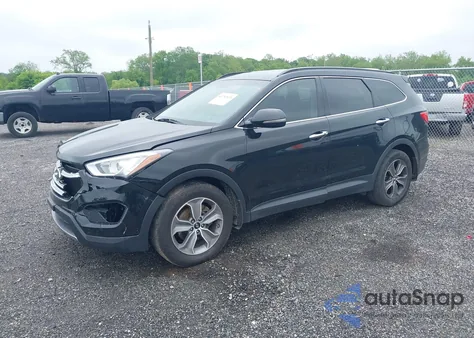 2014 Hyundai Santa Fe Limited z USA, uszkodzony, nr VIN KM8SN4HF0EU058597